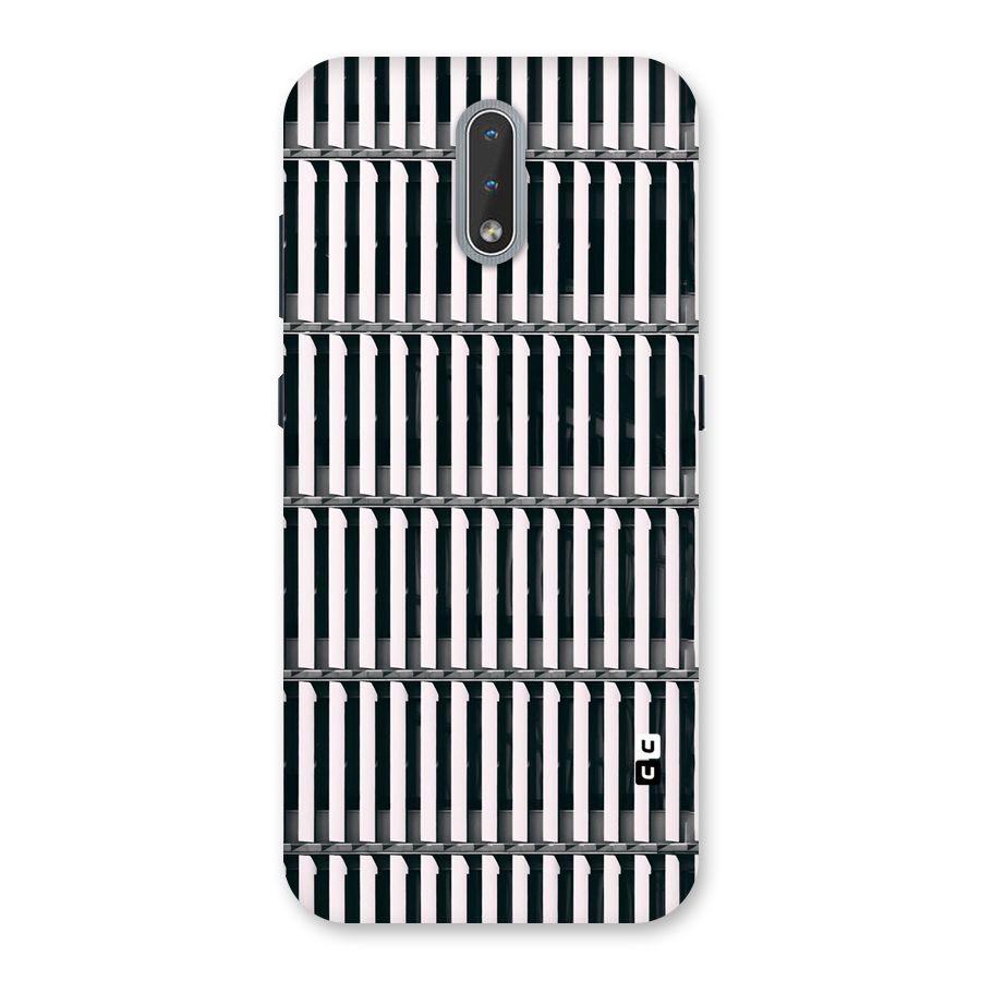 Dark Lines Pattern Back Case for Nokia 2.3