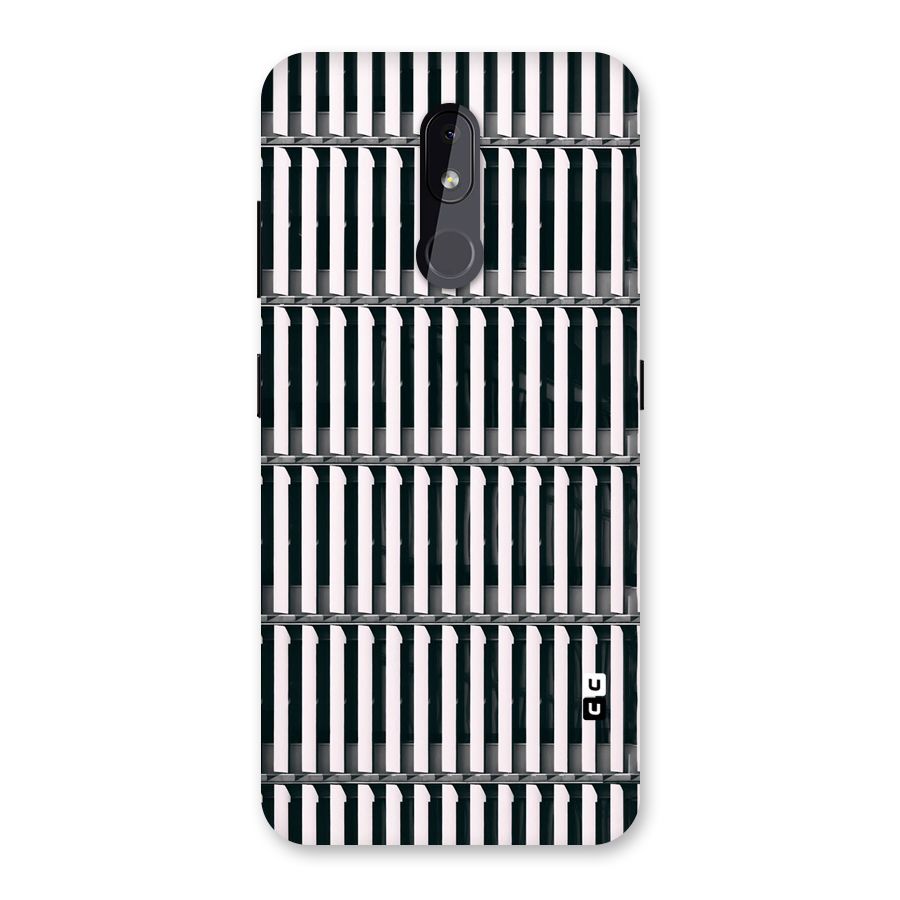 Dark Lines Pattern Back Case for Nokia 3.2