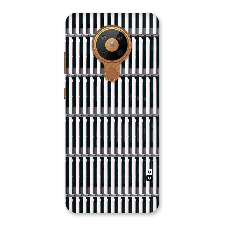 Dark Lines Pattern Back Case for Nokia 5.3