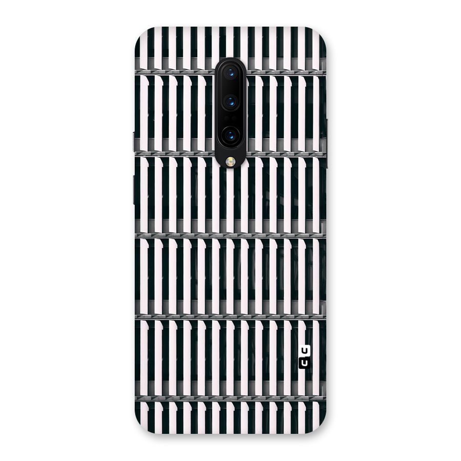 Dark Lines Pattern Back Case for OnePlus 7 Pro