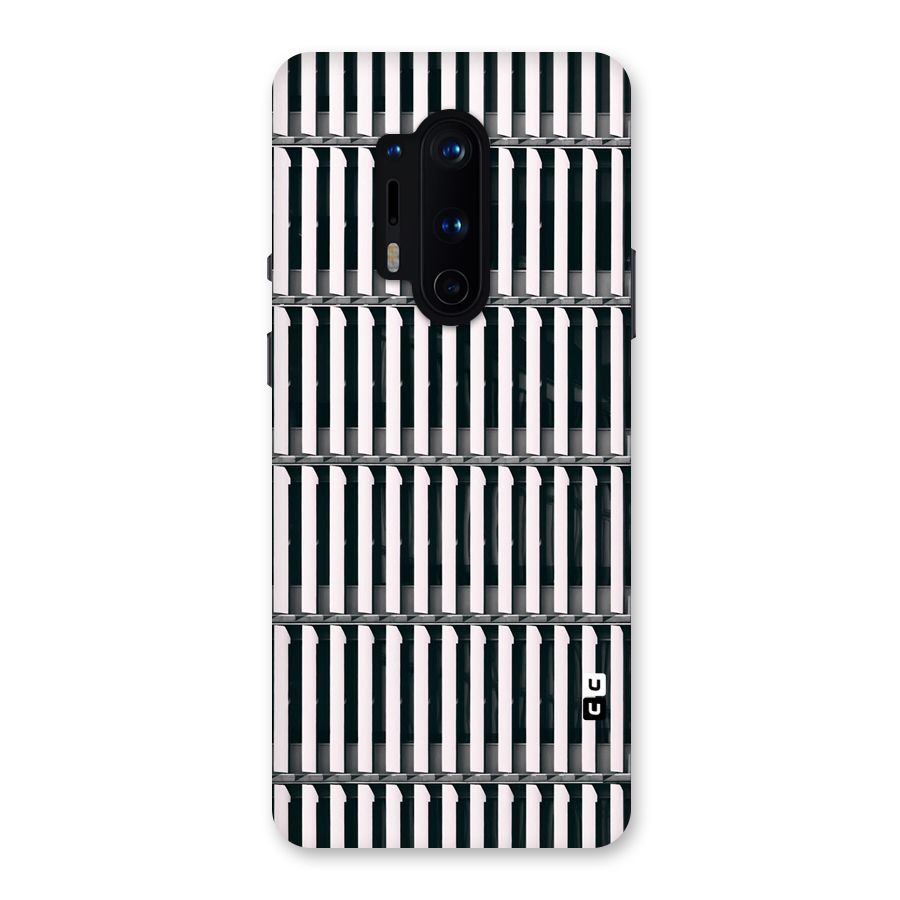 Dark Lines Pattern Back Case for OnePlus 8 Pro