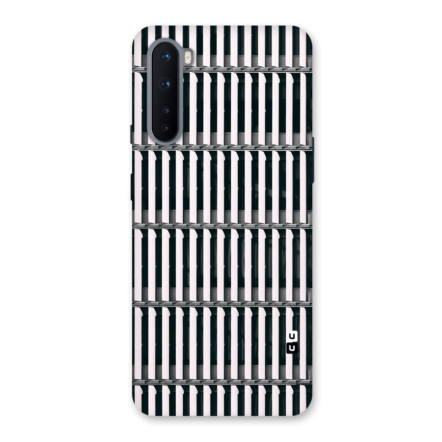 Dark Lines Pattern Back Case for OnePlus Nord