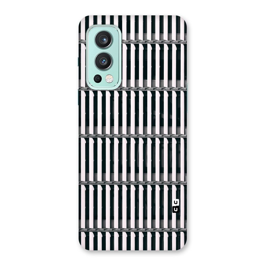 Dark Lines Pattern Back Case for OnePlus Nord 2 5G