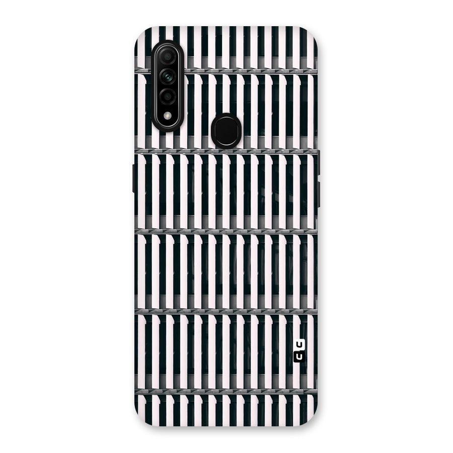 Dark Lines Pattern Back Case for Oppo A31
