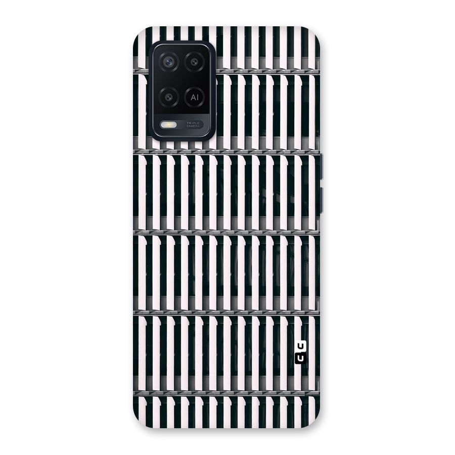 Dark Lines Pattern Back Case for Oppo A54