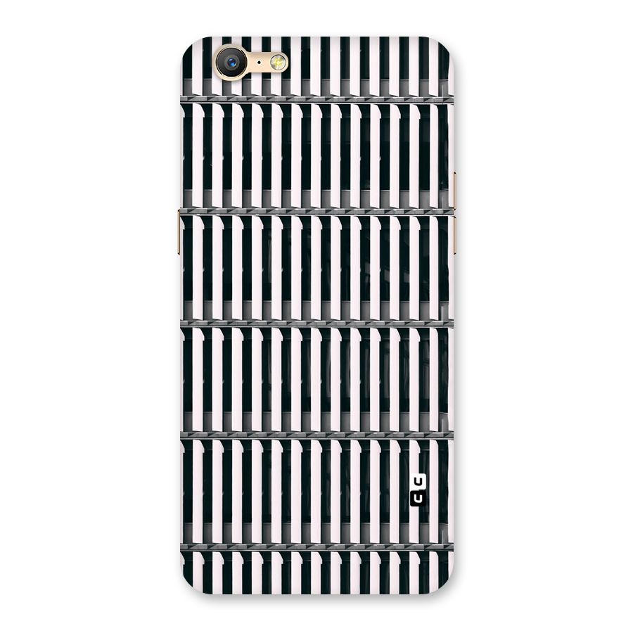 Dark Lines Pattern Back Case for Oppo A57