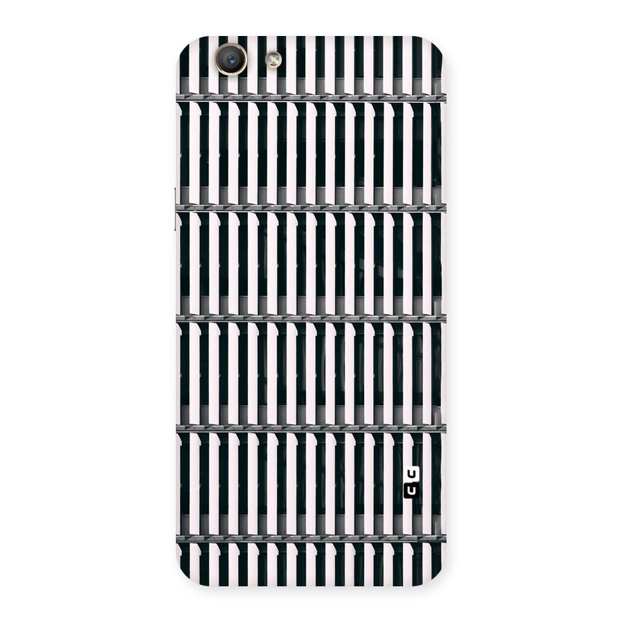 Dark Lines Pattern Back Case for Oppo A59