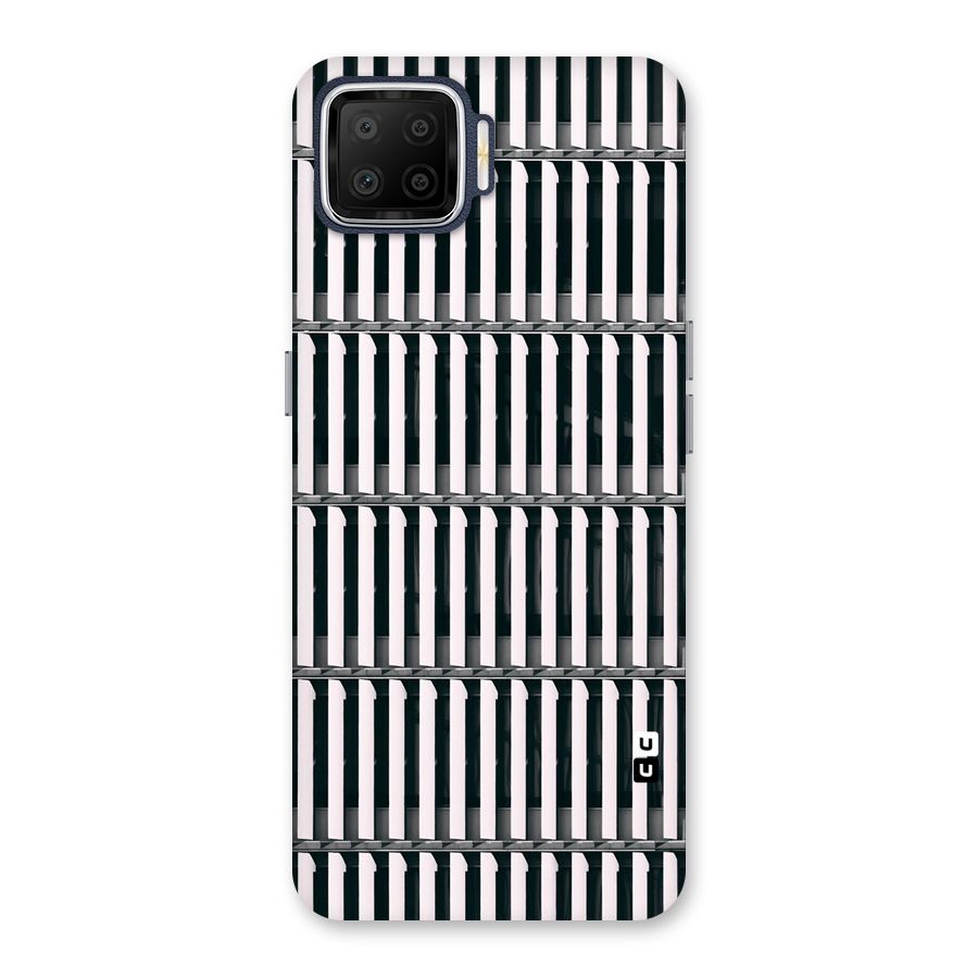 Dark Lines Pattern Back Case for Oppo F17