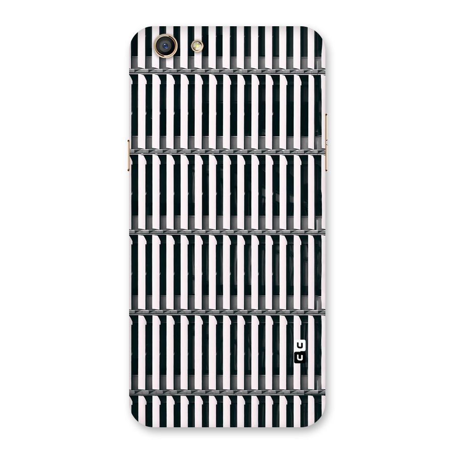 Dark Lines Pattern Back Case for Oppo F3