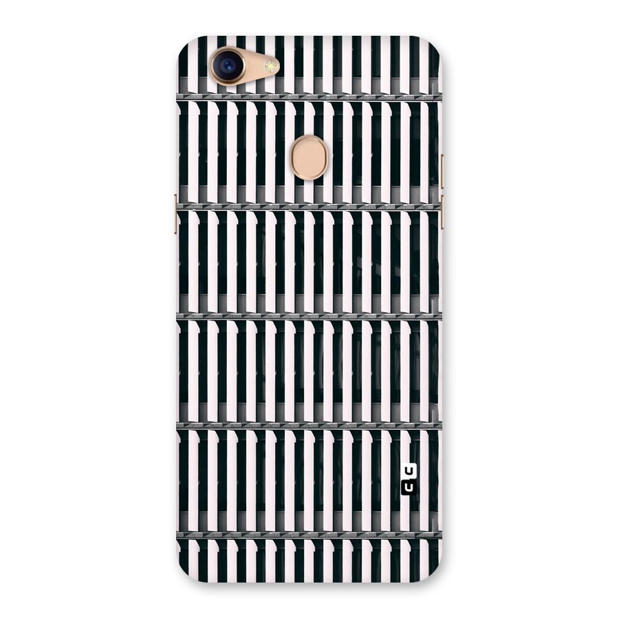 Dark Lines Pattern Back Case for Oppo F5