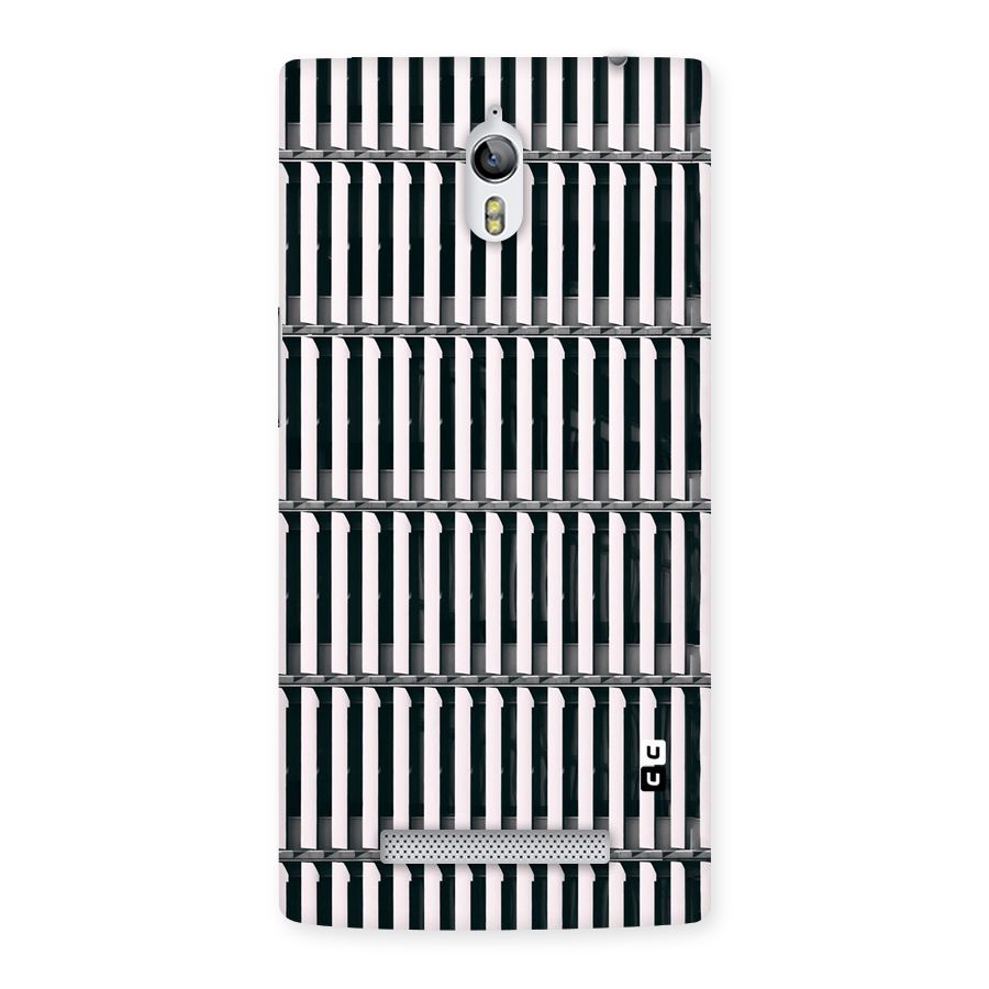 Dark Lines Pattern Back Case for Oppo Find 7