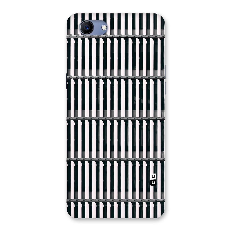 Dark Lines Pattern Back Case for Oppo Realme 1