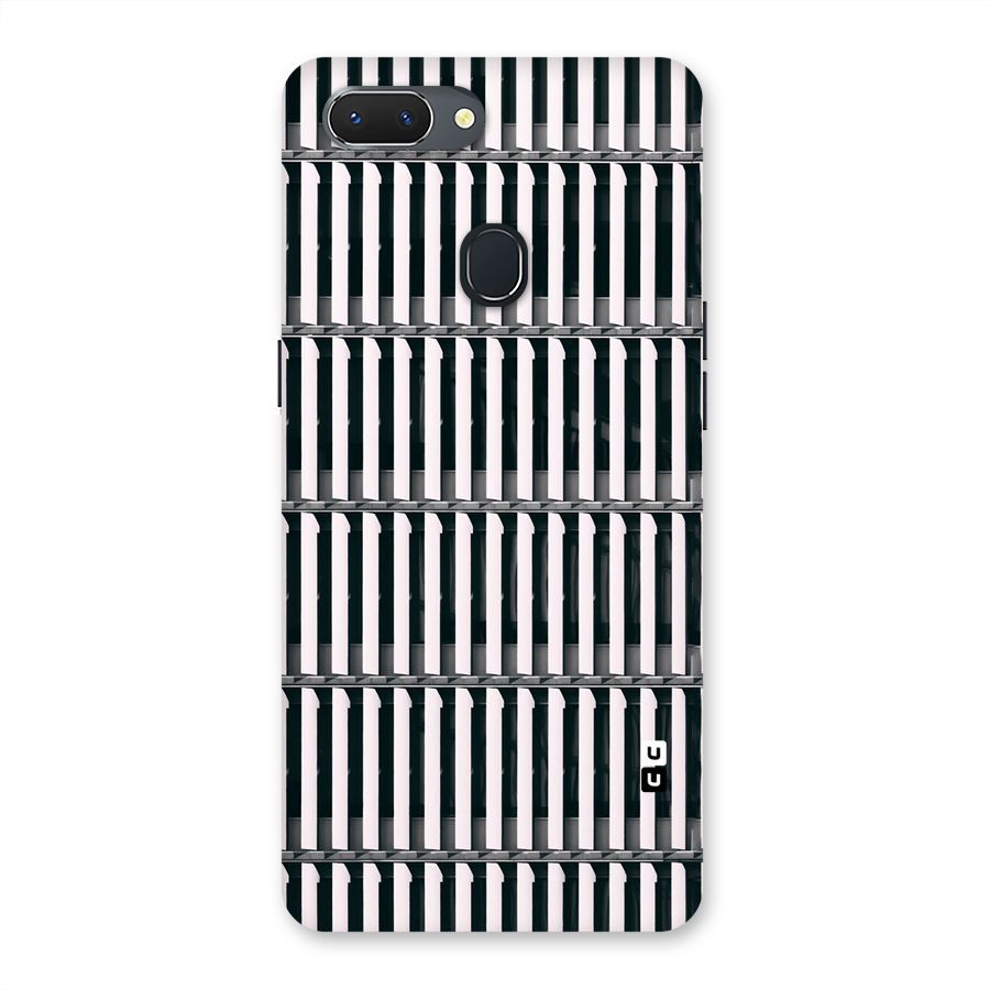 Dark Lines Pattern Back Case for Oppo Realme 2
