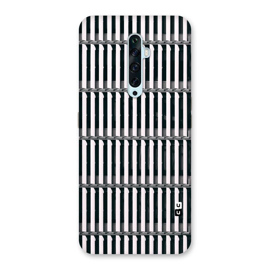 Dark Lines Pattern Back Case for Oppo Reno2 Z