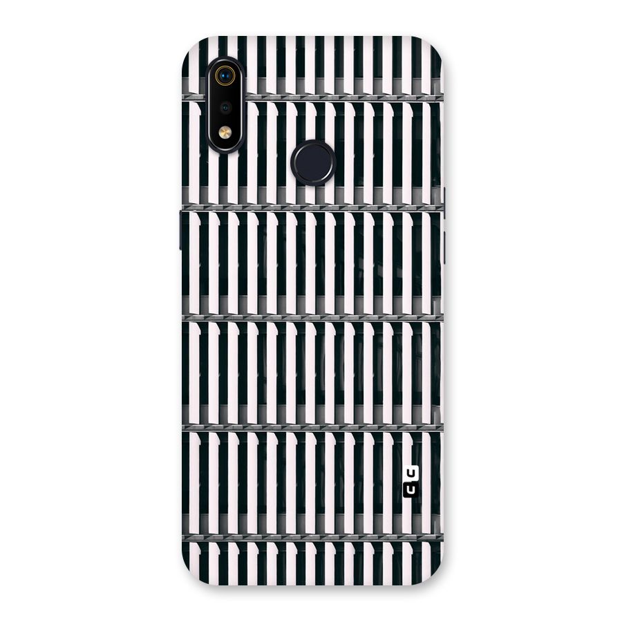 Dark Lines Pattern Back Case for Realme 3i