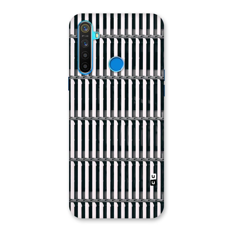 Dark Lines Pattern Back Case for Realme 5