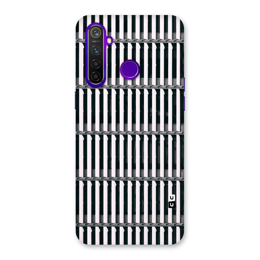 Dark Lines Pattern Back Case for Realme 5 Pro