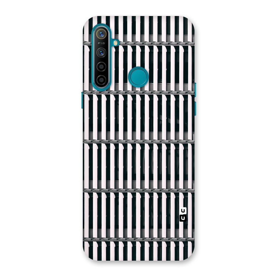 Dark Lines Pattern Back Case for Realme 5i