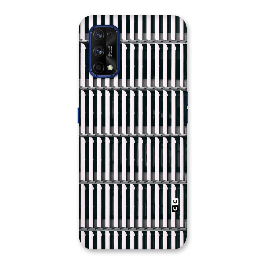 Dark Lines Pattern Back Case for Realme 7 Pro