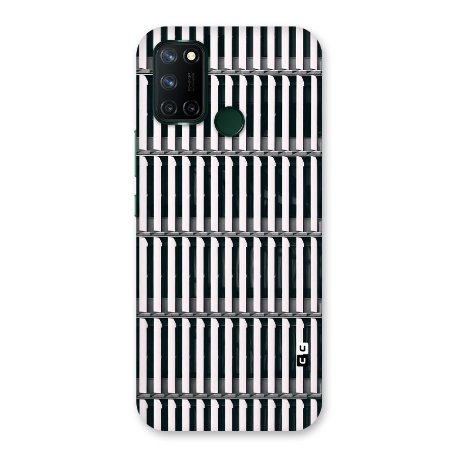 Dark Lines Pattern Back Case for Realme 7i