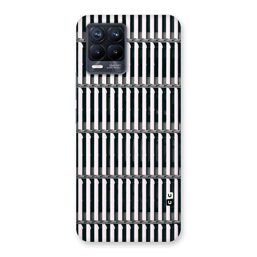 Dark Lines Pattern Back Case for Realme 8 Pro