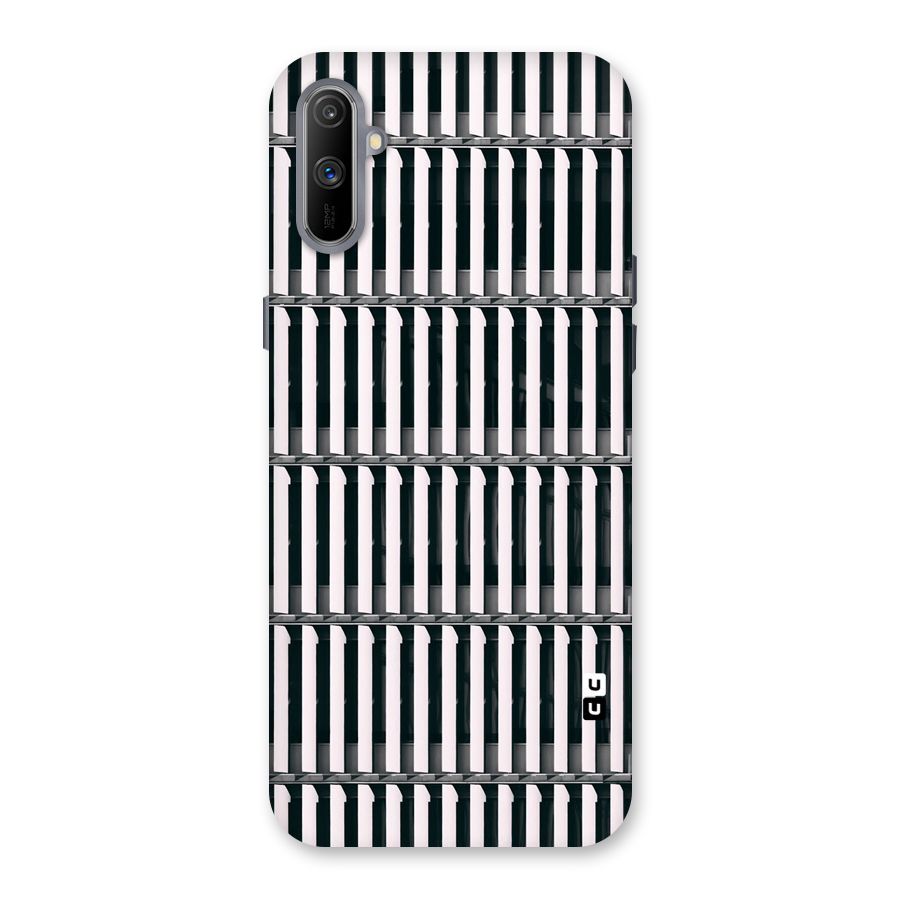 Dark Lines Pattern Back Case for Realme C3