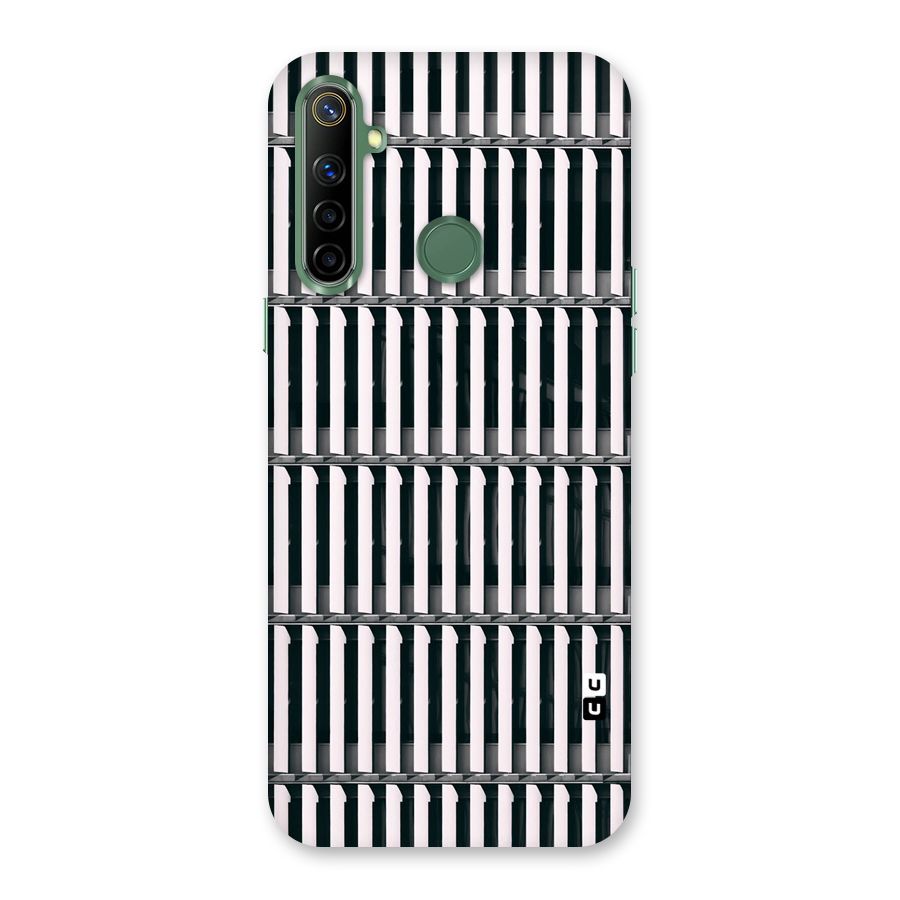 Dark Lines Pattern Back Case for Realme Narzo 10