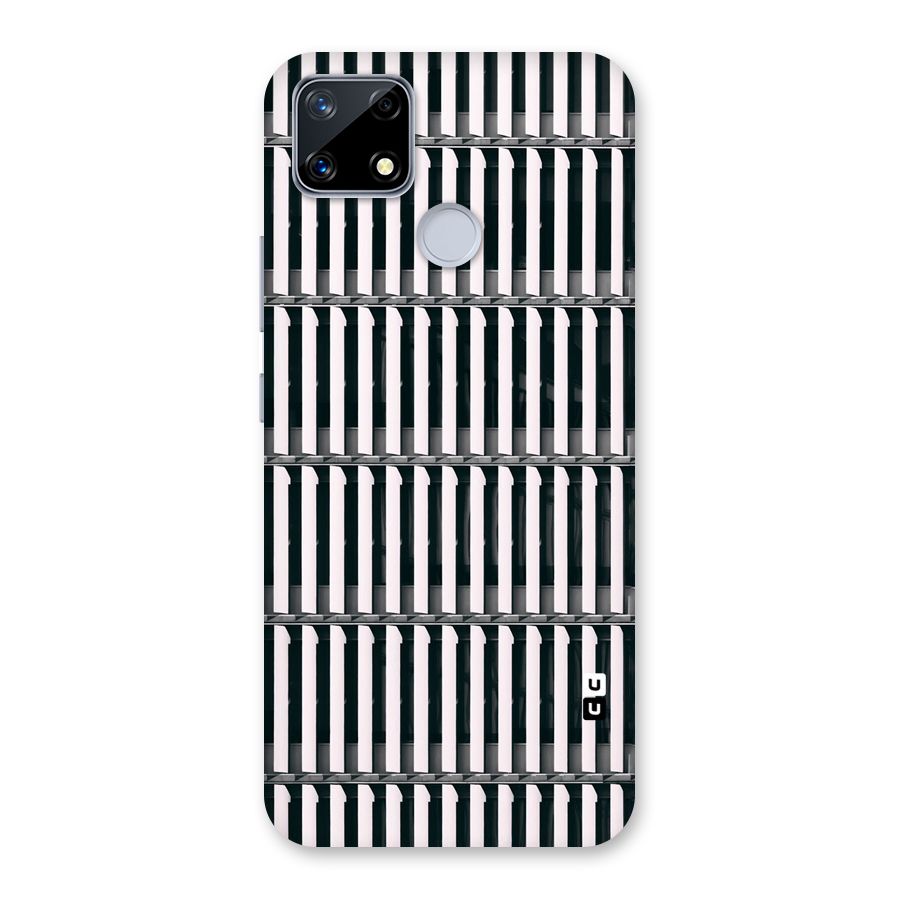 Dark Lines Pattern Back Case for Realme Narzo 20
