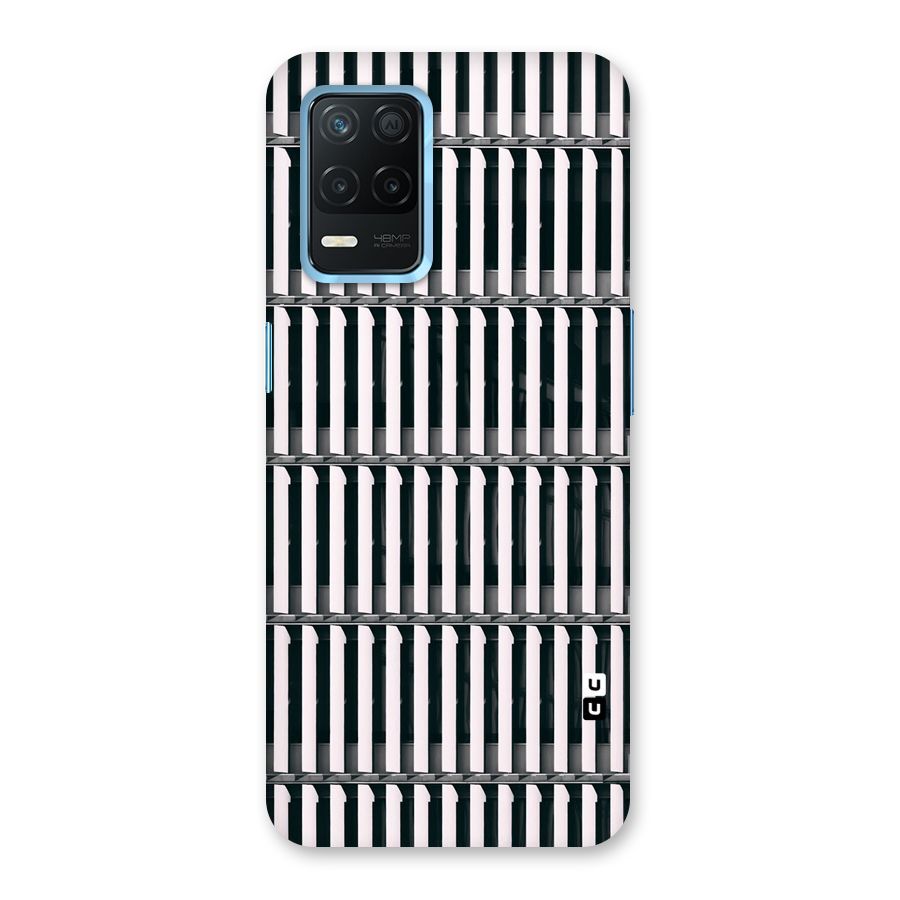 Dark Lines Pattern Back Case for Realme Narzo 30 5G
