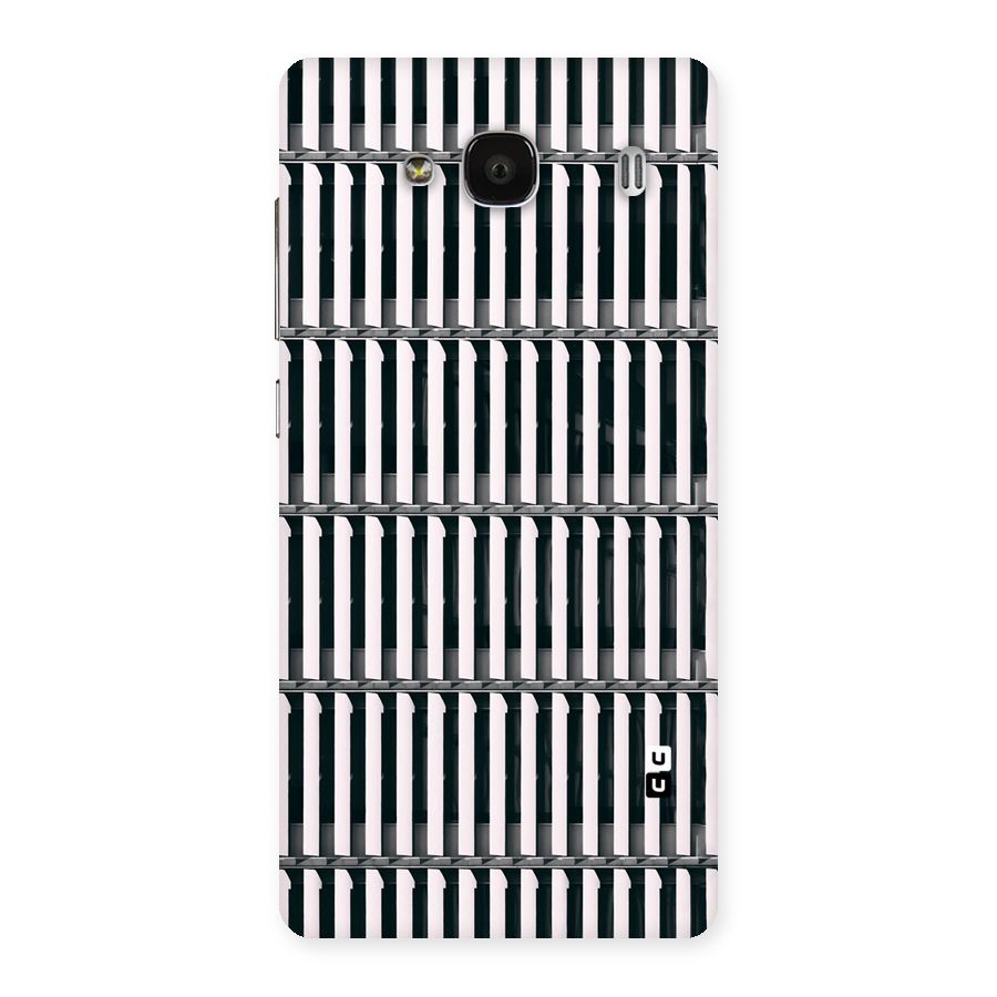 Dark Lines Pattern Back Case for Redmi 2