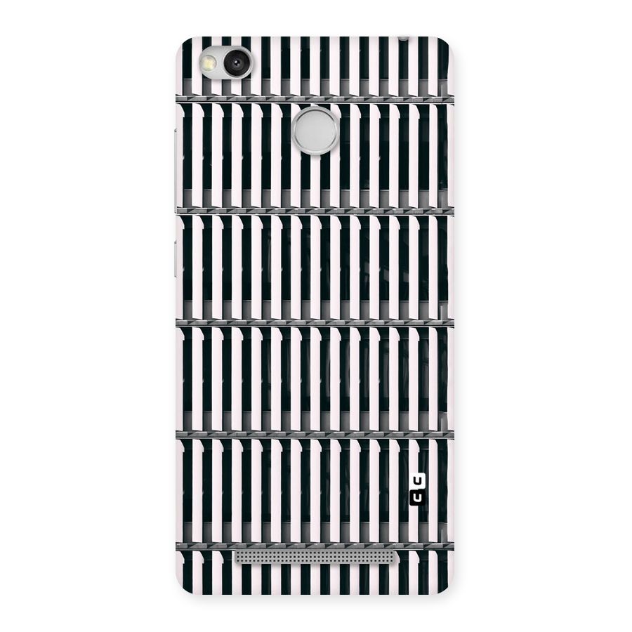 Dark Lines Pattern Back Case for Redmi 3S Prime