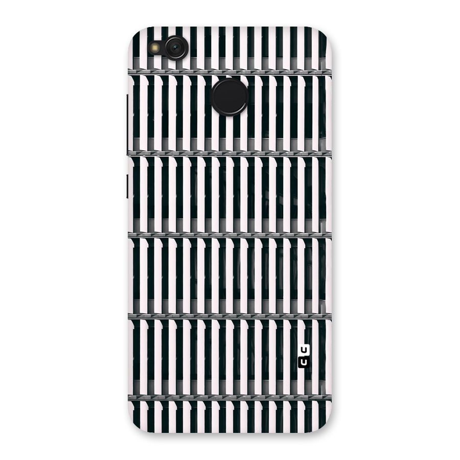 Dark Lines Pattern Back Case for Redmi 4