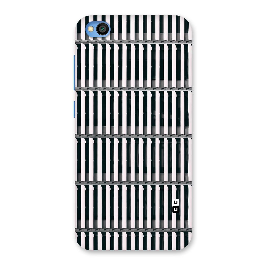 Dark Lines Pattern Back Case for Redmi Go