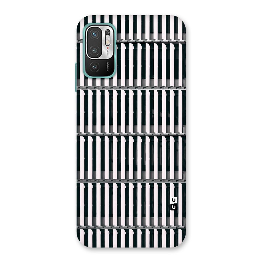 Dark Lines Pattern Back Case for Redmi Note 10T 5G
