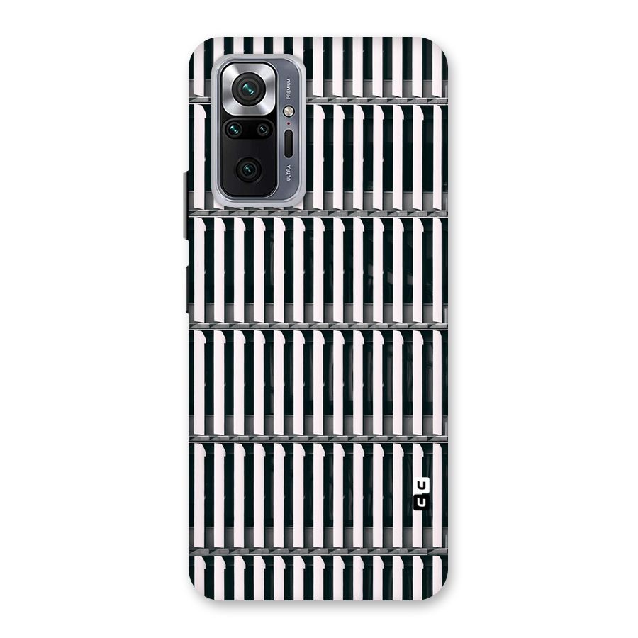 Dark Lines Pattern Back Case for Redmi Note 10 Pro