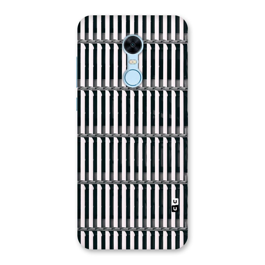 Dark Lines Pattern Back Case for Redmi Note 5