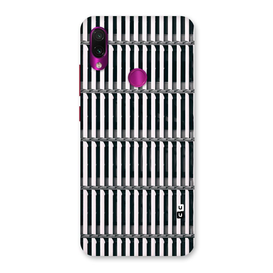 Dark Lines Pattern Back Case for Redmi Note 7 Pro