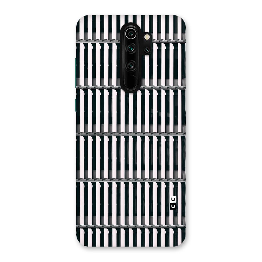 Dark Lines Pattern Back Case for Redmi Note 8 Pro