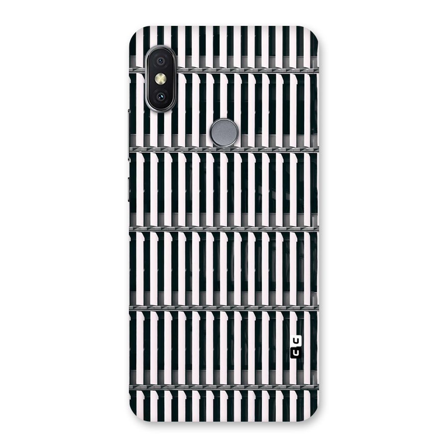Dark Lines Pattern Back Case for Redmi Y2