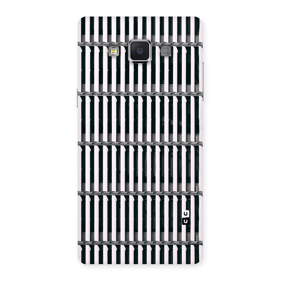 Dark Lines Pattern Back Case for Samsung Galaxy A5