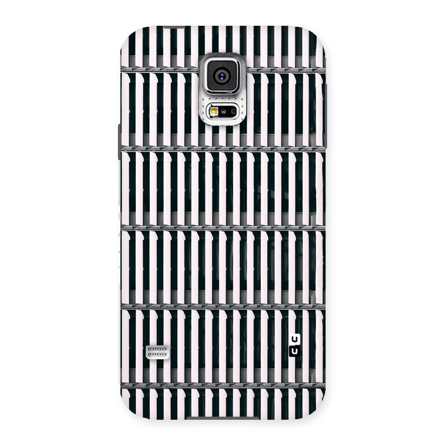 Dark Lines Pattern Back Case for Samsung Galaxy S5