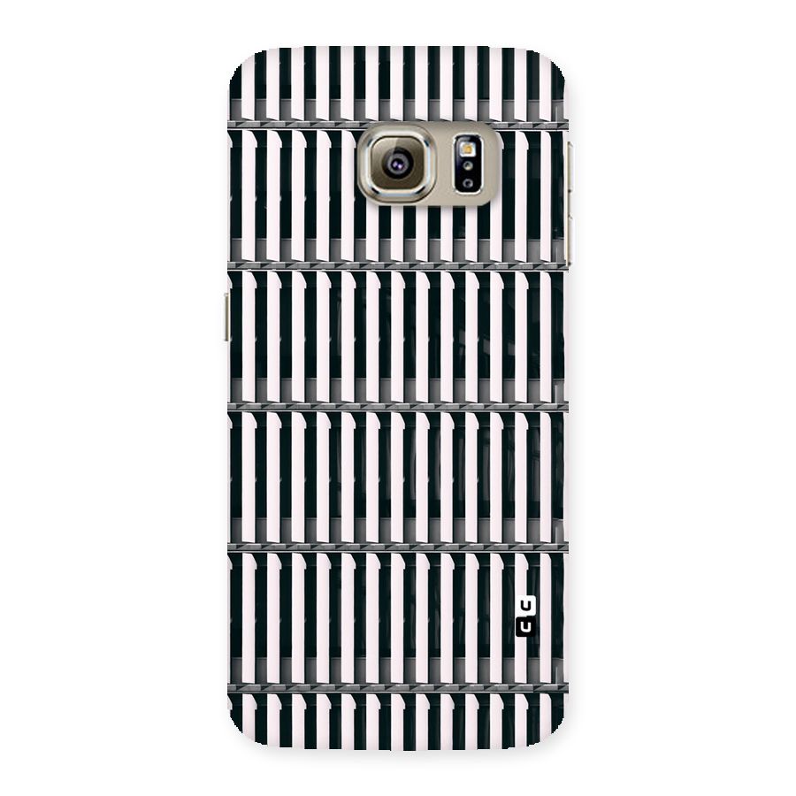 Dark Lines Pattern Back Case for Samsung Galaxy S6 Edge