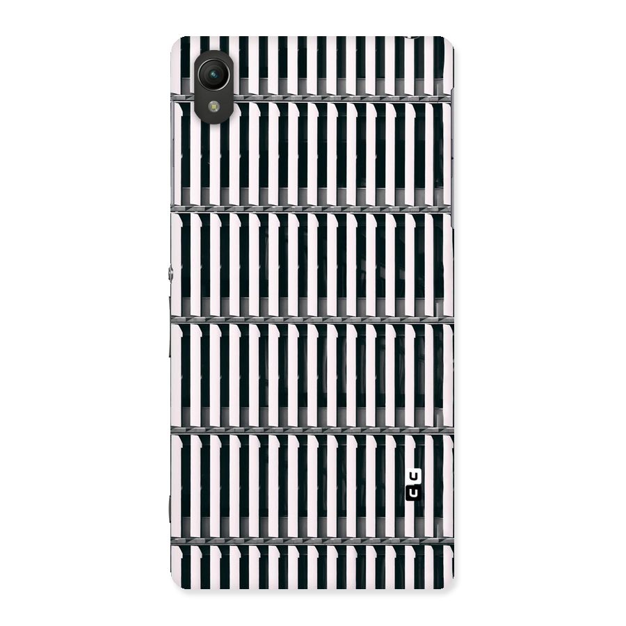 Dark Lines Pattern Back Case for Sony Xperia Z2