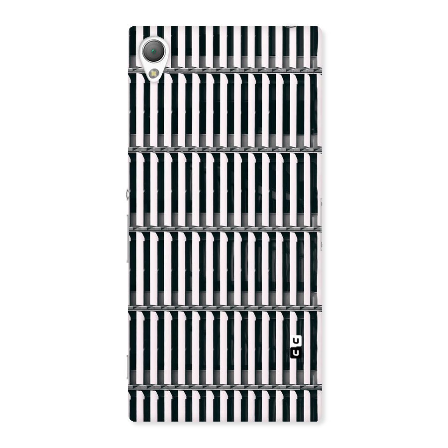 Dark Lines Pattern Back Case for Sony Xperia Z3