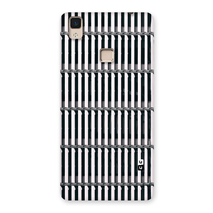 Dark Lines Pattern Back Case for V3 Max
