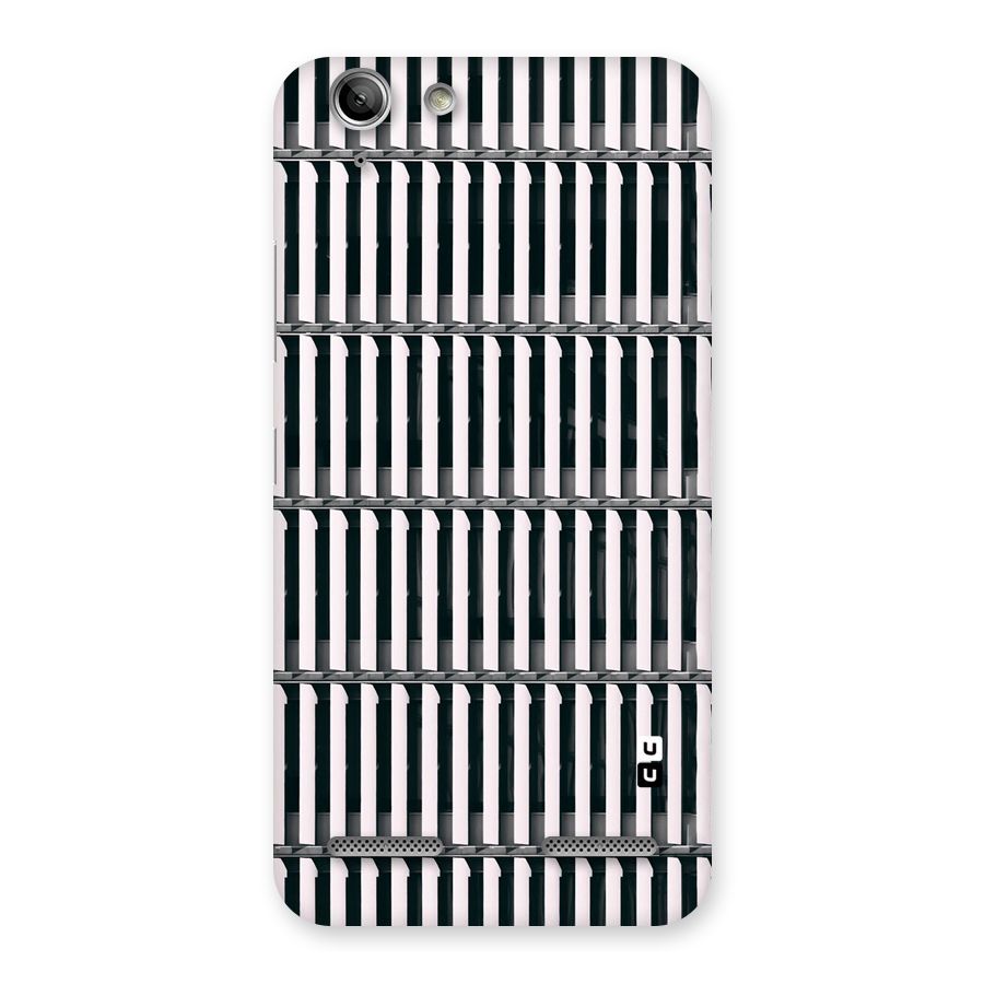 Dark Lines Pattern Back Case for Vibe K5 Plus