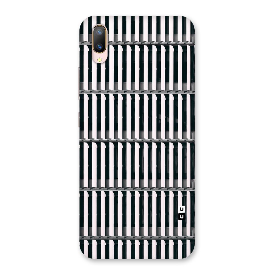 Dark Lines Pattern Back Case for Vivo V11 Pro