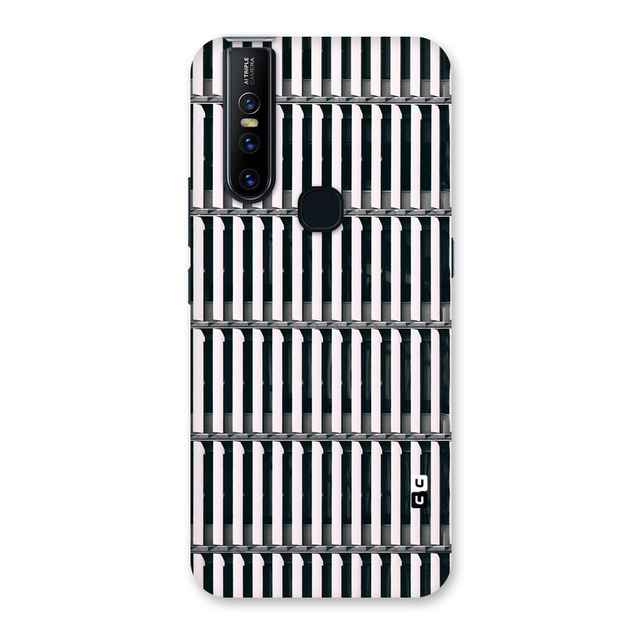 Dark Lines Pattern Back Case for Vivo V15