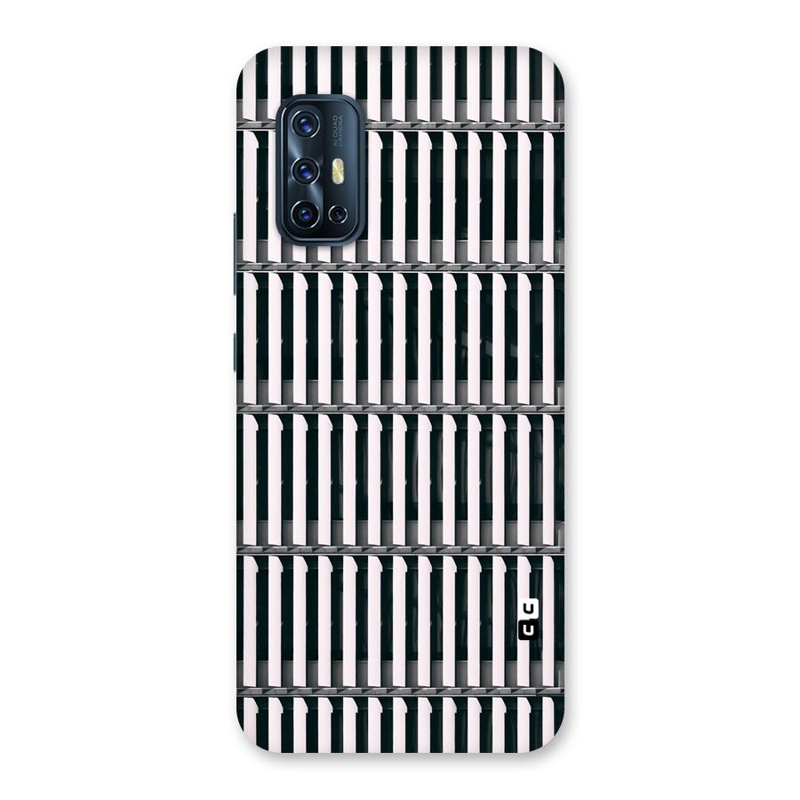 Dark Lines Pattern Back Case for Vivo V17