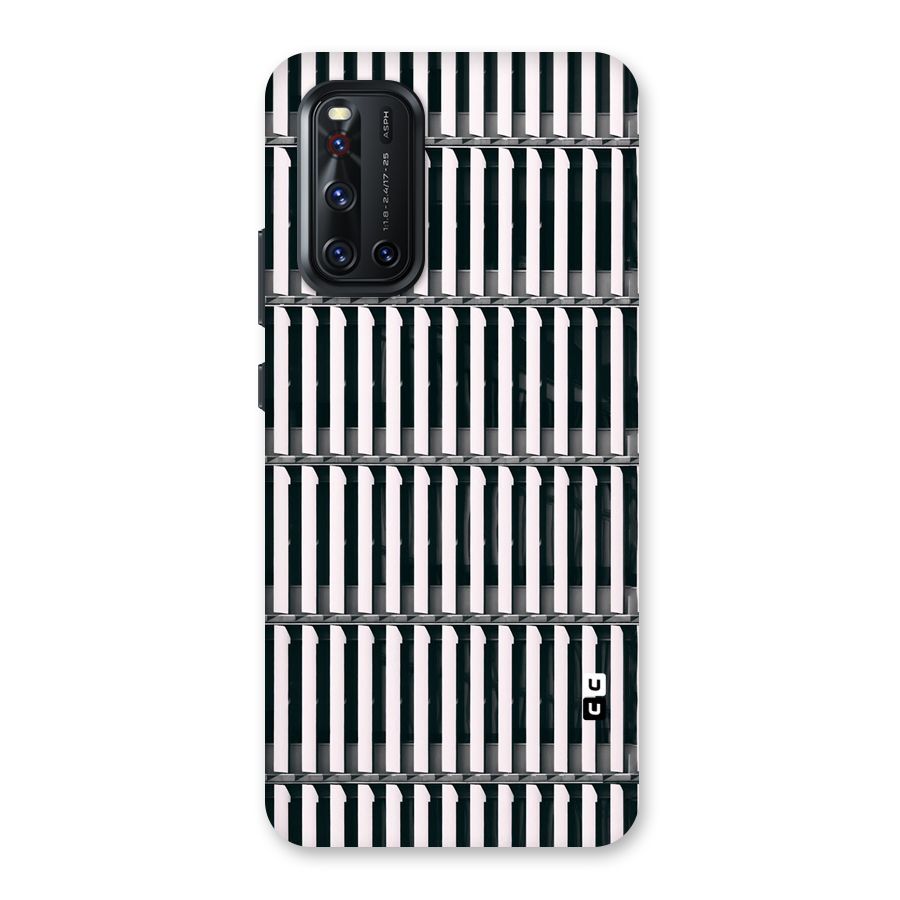 Dark Lines Pattern Back Case for Vivo V19